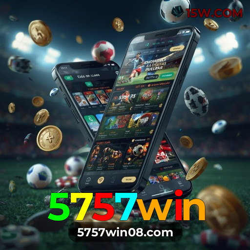 Aplicativo móvel 5757win para iOS e Android